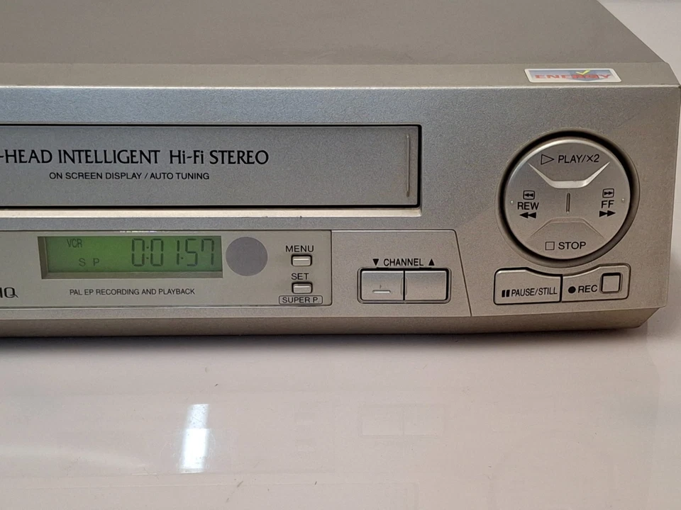 Videoregistratore VHS SHARP VC-MH770 6 Testine Intelligent Hi-Fi Stereo - Immagine 3 di 4