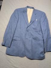 Coconut Grove light blue blazer size 42L. With hankerchief as pictured