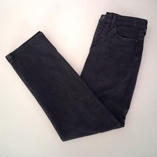 Levi's 314 Shaping Straight Jeans Womens 27 W27 L30 Black Denim Pants Casual