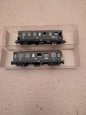 Fleischmann 5061 5062 HO Scale DB Passenger Cars