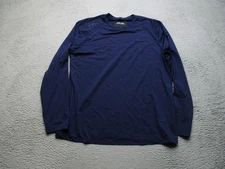 RLX Ralph Lauren Shirt Mens Large Blue Long Sleeve Performance Athletic Top