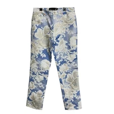 New Mens Martine Rose Floral Embroidered Jeans Pants