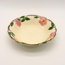 Vtg Franciscan Desert Rose Hand-Painted Earthenware Vegetable Bowl 8"