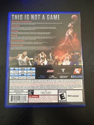 NBA 2K17 - Sony PlayStation 4 Complete In Box Almost No Scratches On Disc
