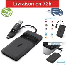 Boîtier externe disque dur 2,5" BENFEI USB 3.2 SATA SSD HDD USB-C/A