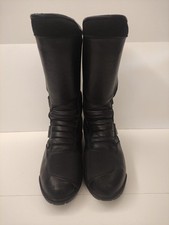 POLO Boy Premium Polo-Tex Motorrad Stiefel Schuhe Gr. 43 Schwarz