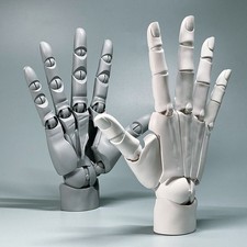 PVC Artist Mannequin Hand Shape Movable Mannequin Figure Hand Art Hand Model