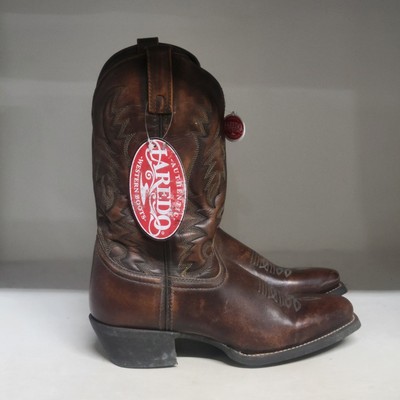 Laredo Dark Brown Leather  upper Boots sz men’s 9D Laredo 5654 Size 9E Men main image 4