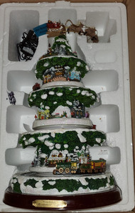 Thomas Kinkade Wonderland Express Christmas Tree | eBay