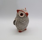 Acoma Owl Figure Mary Ann Hampton Polychrome Detailed 6" H Repair on Base — photo 3