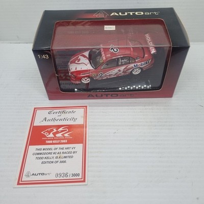 AUTOart 1:43 2003 HRT Todd Kelly #2 Holden VY Commodore V8 Supercar #60366 New