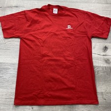 VTG 90's Florida Lottery Men’s Jerzees T-Shirt Red Flamingo Large L Made in USA