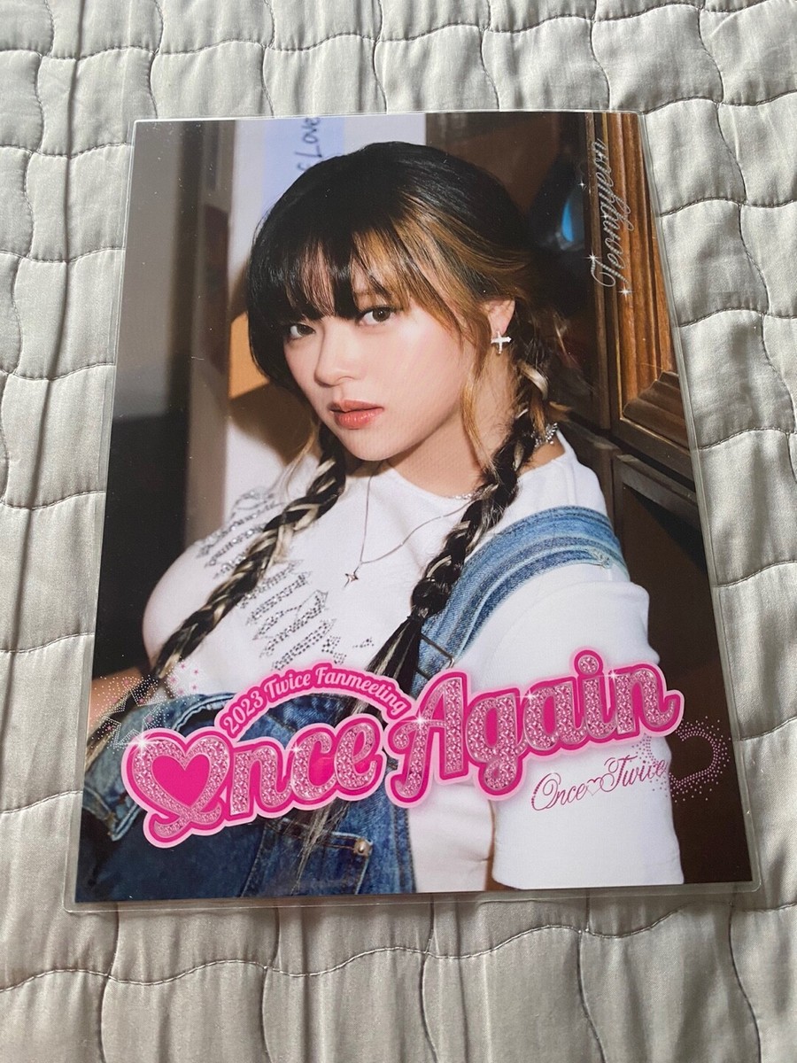 TWICE 8TH ANNIVERSARY POP-UP STORE TWICE RECORDS BOOKMARK JYPSHOP