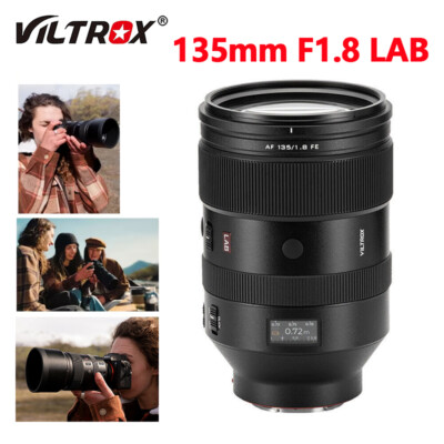 Viltrox 135mm F1.8 LAB Full Frame Large Aperture Autofocus Lens for Sony E-mount
