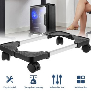 iDsonix Computer ständer Desktop CPU PCTower Ständer Rollwagen Halterung Rädern