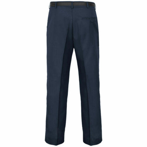 PANTALONES DE HOMBRE OFICINA NEGOCIOS FORMALES INFORMALES INTELIGENTES GRANDES PLUS PANTALONES DE BOLSILLO CINTURÓN - Imagen 15 de 15