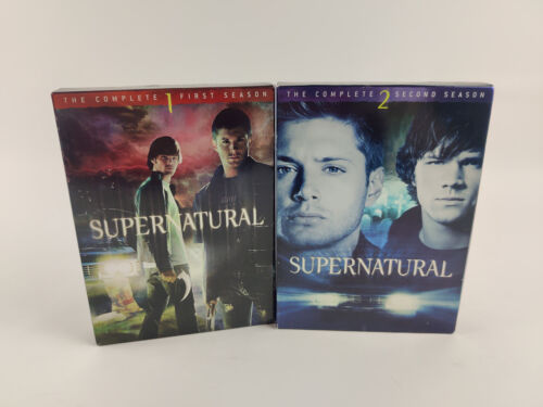 Supernatural T.V. Show Complete Seasons 1 & 2 Box Sets DVD