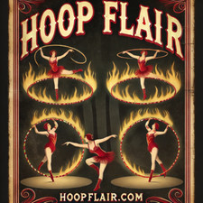 HOOP FLAIR .COM URL Domain For Sale Circus Hula Hoops Theme Performers Activity