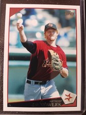 J.R. TOWLES HOUSTON ASTROS 2009 TOPPS BASEBALL CARD #344