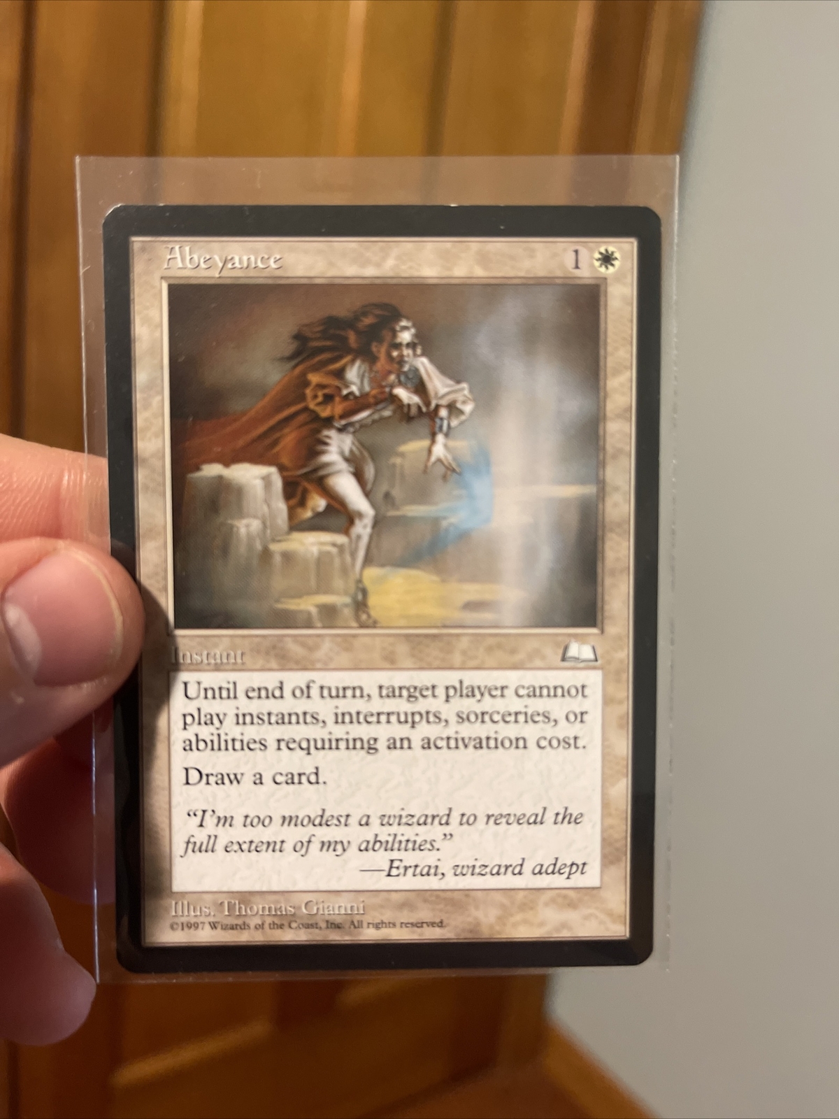 Abeyance, Weatherlight, MTG, Near Mint