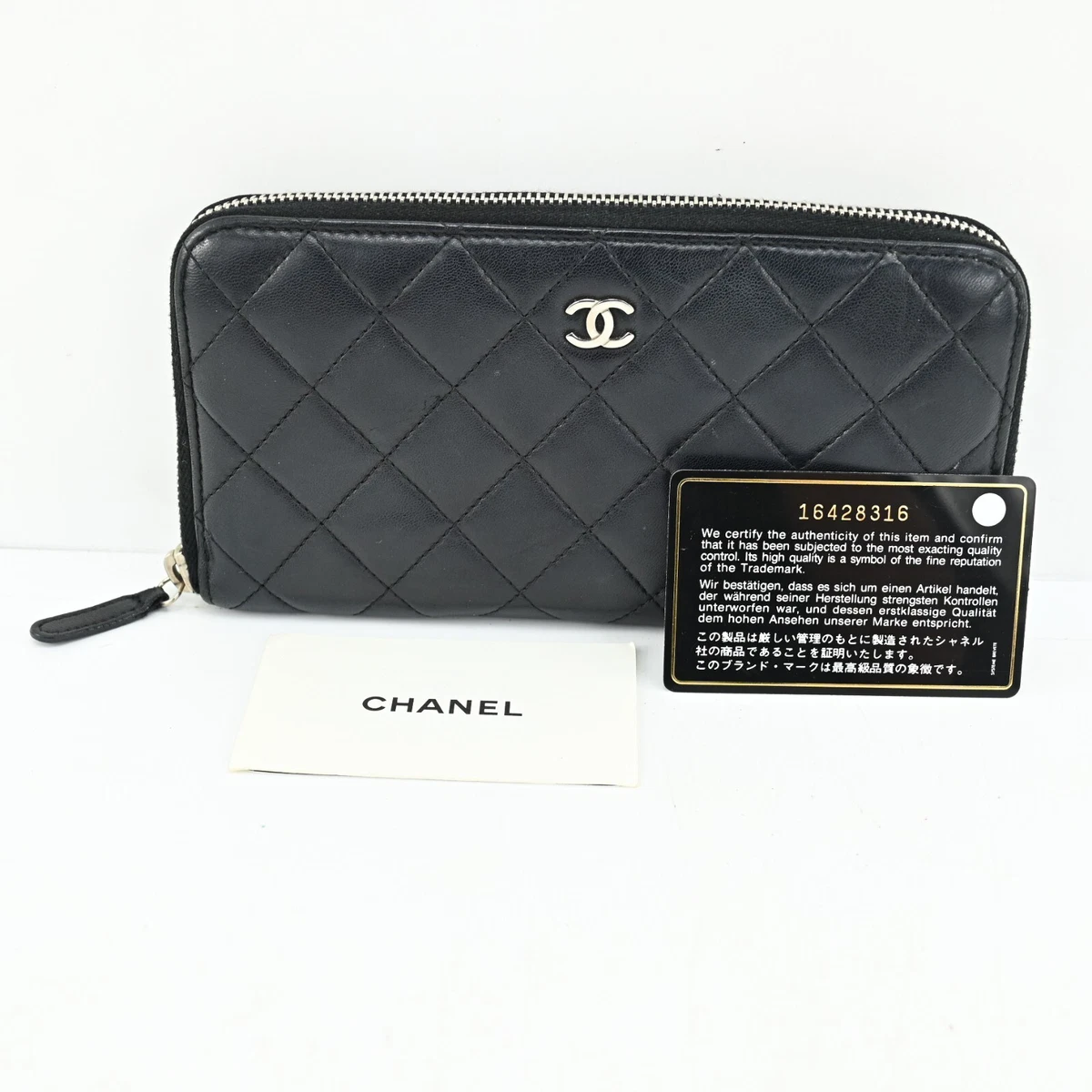 Chanel Wallets Black Leather ref.60770 - Joli Closet