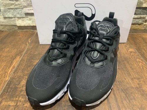 Nike Air Max 270 Zapatos Deportivos reaccionar para mujer ropa deportiva  CJ0619 002 Negro Blanco | eBay