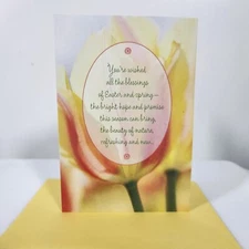 DaySpring Easter Blessings Greeting Card + Envelope God Dearly Loves You