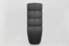 HuskeeCup - Cups (Charcoal) (8oz) (Pack of 4) - Original Huskee