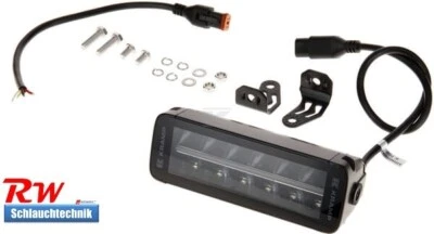 Lichtbalken LED, 60W, 5040lm, 12/24V, weiß/orange, 204x70x67mm, Combo, Dt. Steck