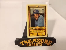 1983 Perma-Graphic Baseball Credit Cards #15 Cecil Cooper Super Star - Mint