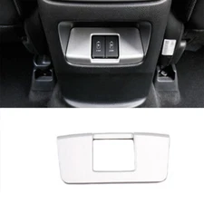 Fit For Honda CRV CR-V 2017-2021 Matte Silver Rear USB Socket Control Strip Trim