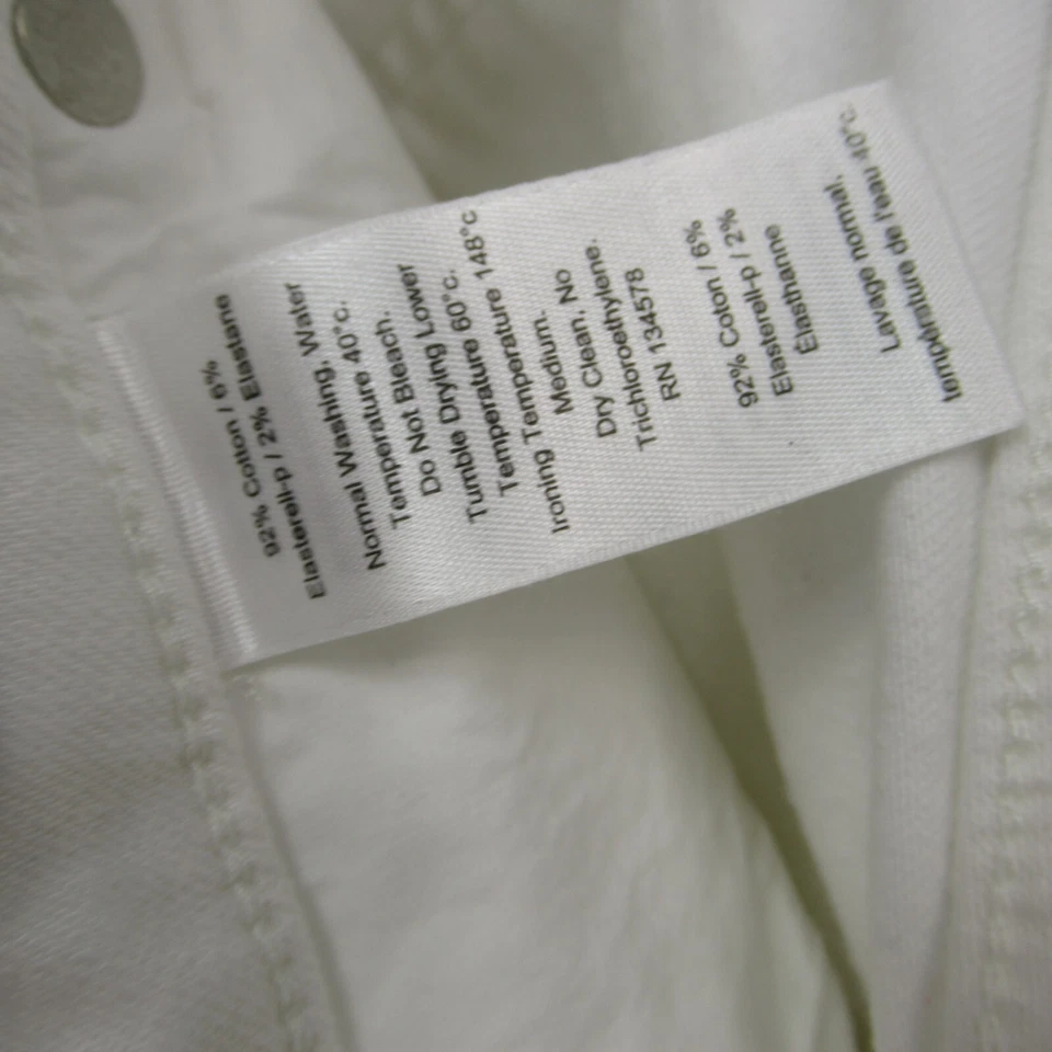 Pantalones de mezclilla Vineyard Vines niñas 25 bolsillos informales 5 bolsillos al aire libre ajustados tiro alto Foto 3 de 4