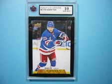 2020/21 UPPER DECK U.D. CANVAS NHL HOCKEY CARD #C178 ADAM FOX KSA 10 GEM MINT