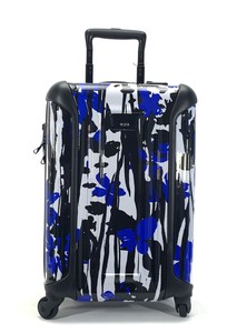 tumi floral carry on