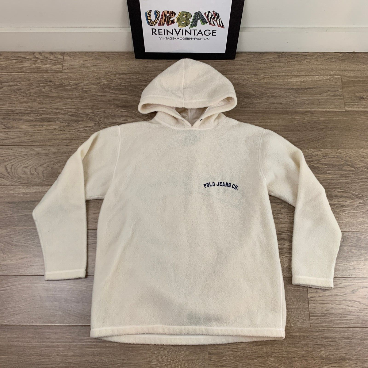 Vintage Polo P Wing Hoodie VTG 90s POLO RALPH LAUREN JEANS CO