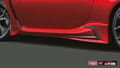 TRD Genuine OEM GR SIDE SKIRT BLACK FOR TOYOTA 86 ZN8 MS344-18006