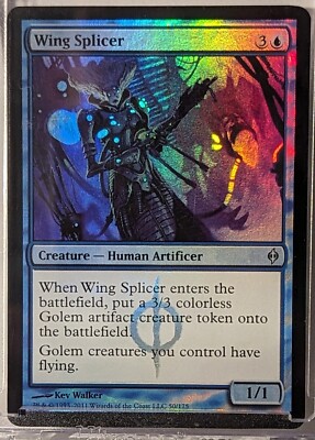 MTG Wing Splicer FOIL Magic The Gathering New Phyrexia LP | eBay