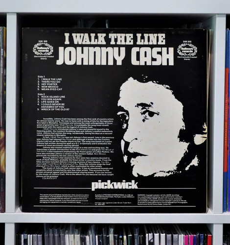 **Buy 1 Get 1 Half Price** Johnny Cash | I Walk The Line | Vinyl LP | 1973 - Picture 2 of 2