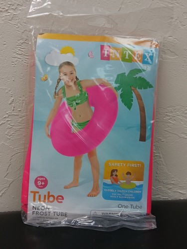 Brand New Intex Neon Frost Tube Neon Pink 36 Inch 91 Cm