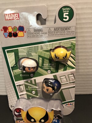 tsum tsum marvel series 5 - Electra 532 Iron Fist 520 Punisher Amoche  535 New