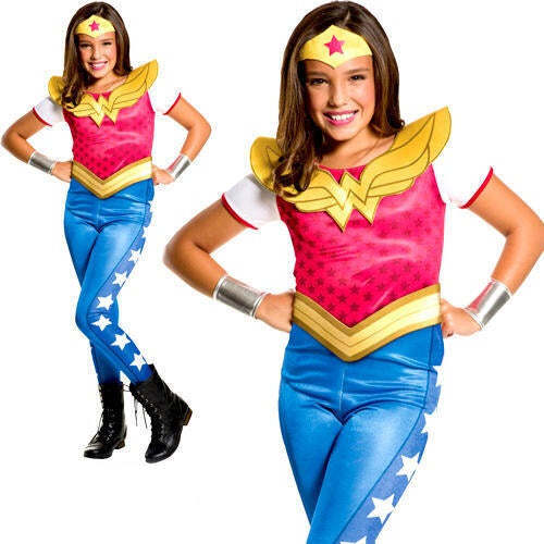 Coffret déguisement luxe Wonder Woman fille – Au Monde du Déguisement Coffret déguisement luxe Wonder Woman fille – Au Monde du Déguisement