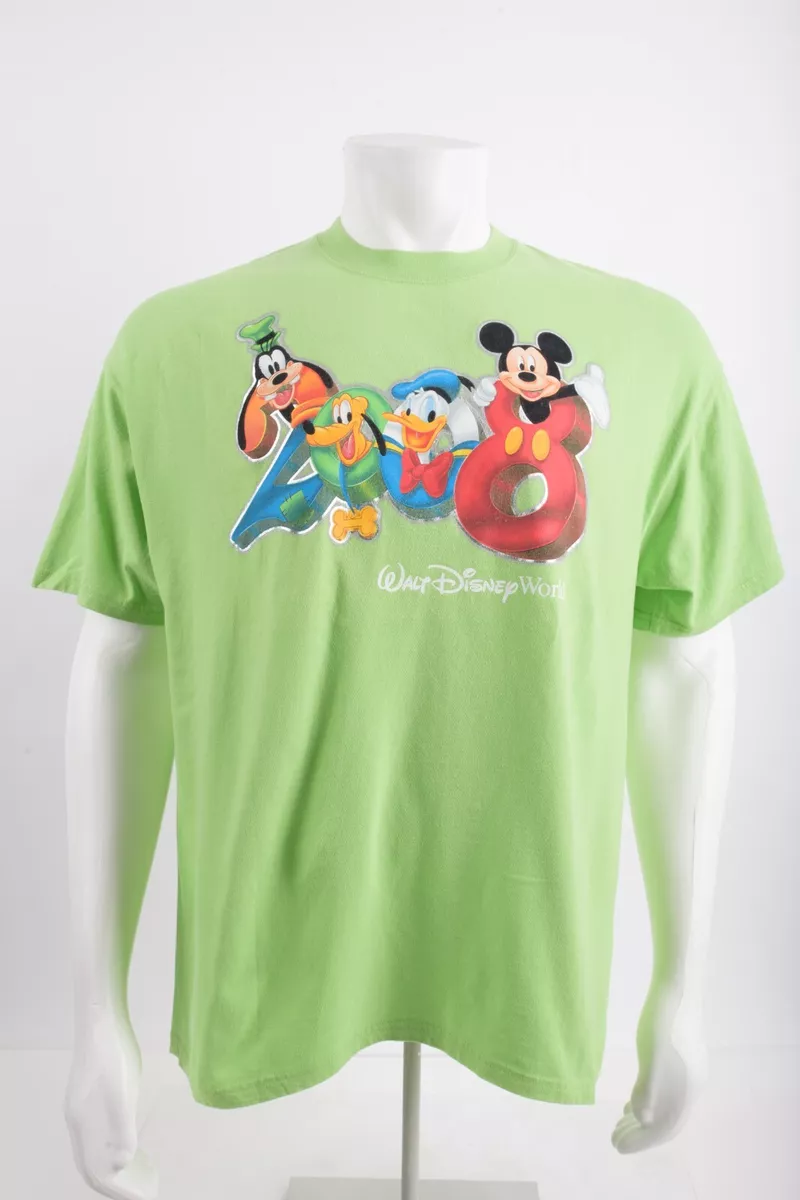 Green disney sales shirt