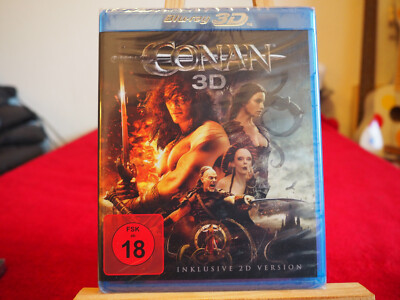 Conan   Blu Ray 3D + 2D - Jason Momoa - NEU - OOP - Rarität