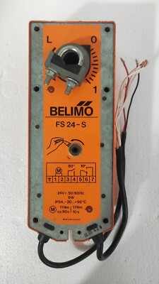 BELIMO FS 24-S FEUER- UND RAUCHKLAPPEN / FEDERRÜCKSTELLANTRIEB #1