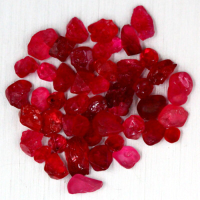 5.175 CT SUPERB EARTH MINED PIGEON RED NATURAL UNHEATED BURM MOGOK SPINEL ROUGH
