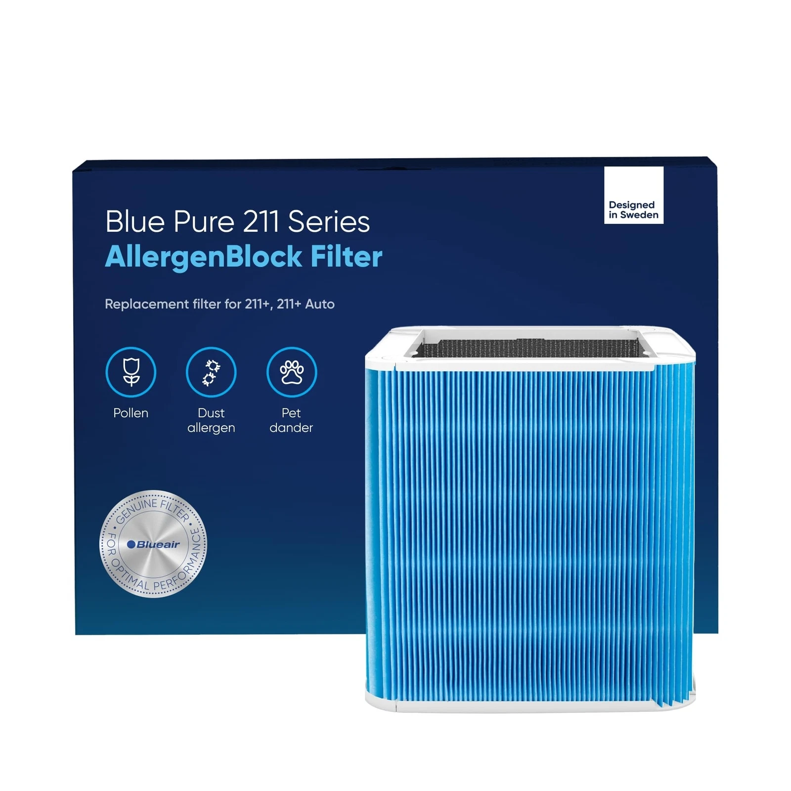 Blueair Blue Pure 211+ Series AllergenBlock Filter - Thumbnail 2