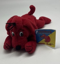 NWT VTG '97 CLIFFORD THE BIG RED DOG 35th B'Day Edition Beanie Bag Plush Toy