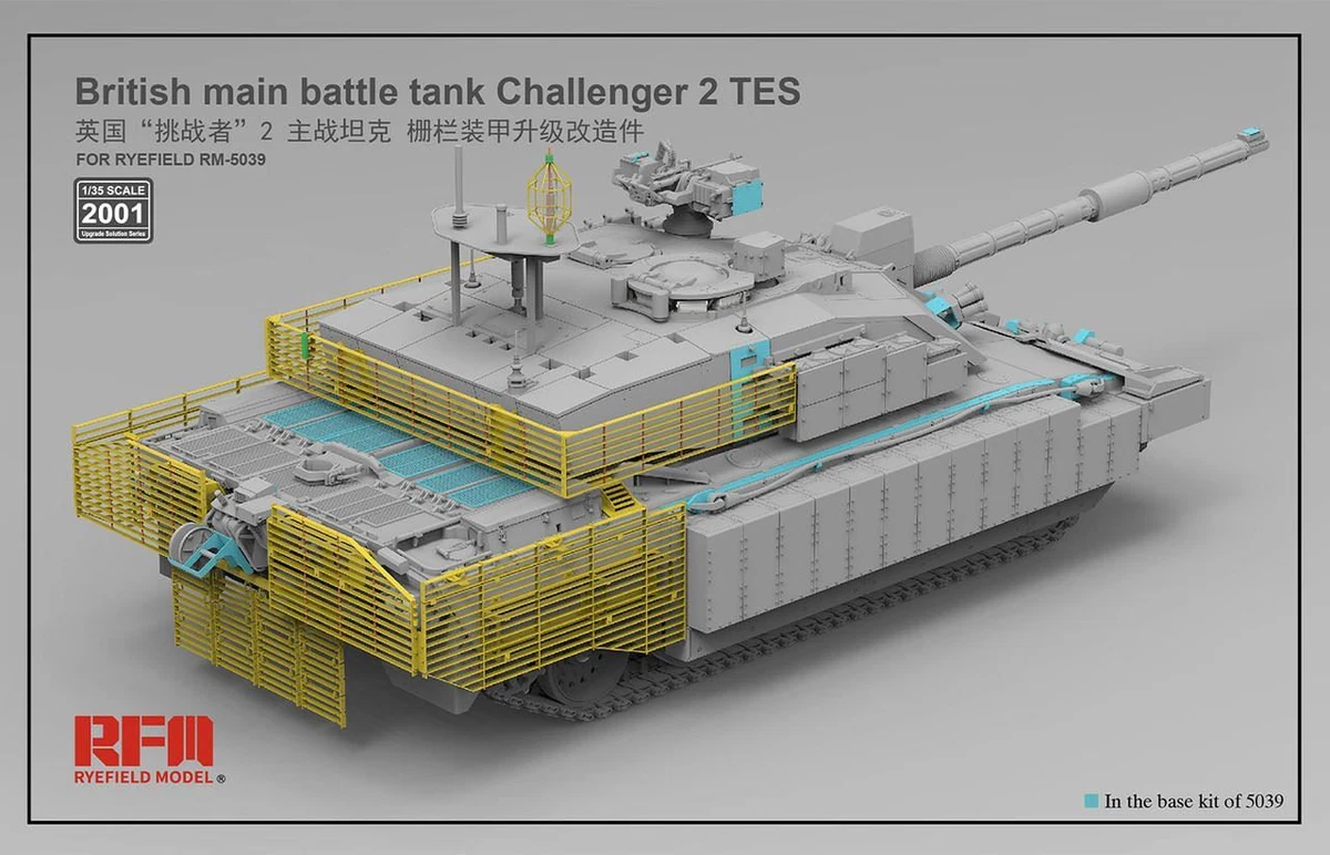 Rfm Ryefield Model 5039 Challenger 2 Tes British Ma Produktbild-Vorschau 11
