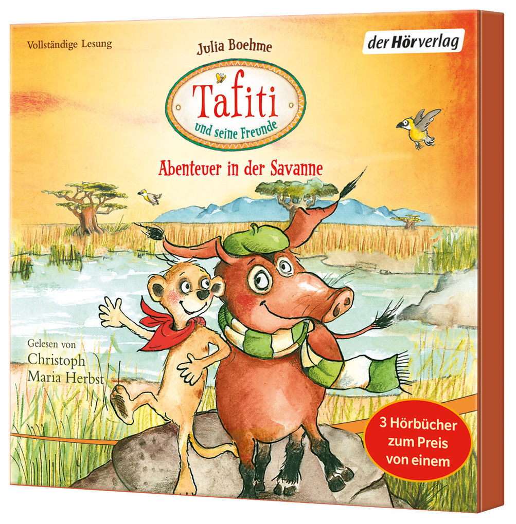 Thumbnail - Tafiti Und Seine Freunde. Abenteuer In Der Savanne | Julia Boehme |