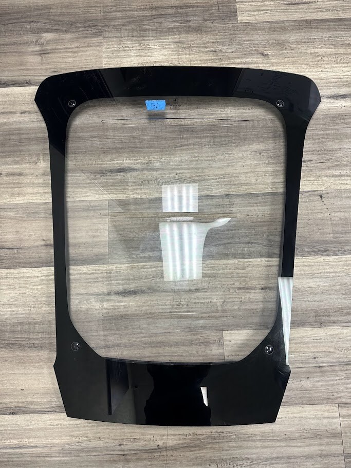 Genuine OEM F8 Tributo Rear Hood Vented Glass OEM 20-23 FERRARI